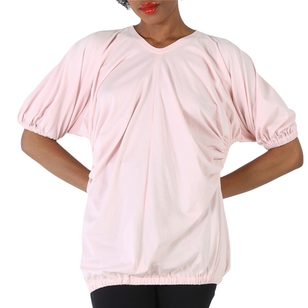 NWT BURBERRY PINK ALABASTER COORDINATES CUT OUT TOP